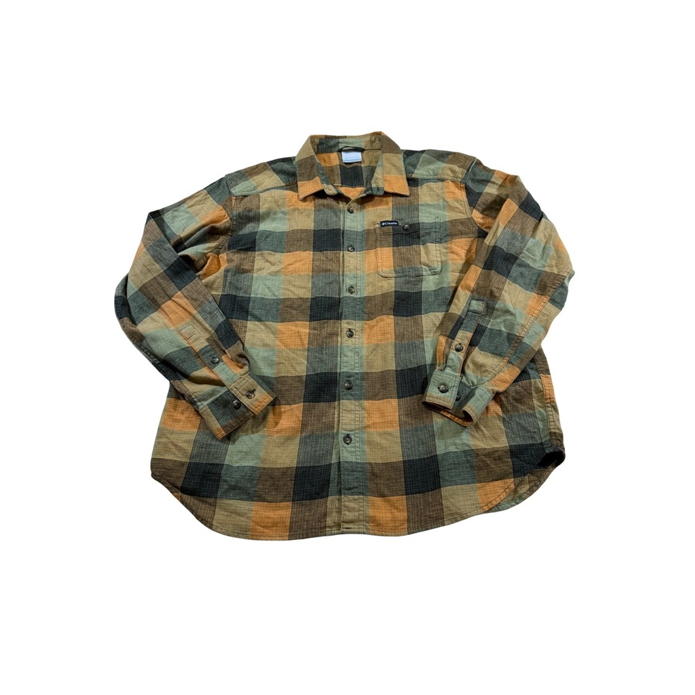 LOT OF 2 Columbia PHG Hunting Button Down Shirt Performance Gorpcore Outdoor XL‎